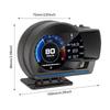 Car HUD Display With Alarm Functions Real Time Diagnostics OBD2 Scanner Head Up Display For Vehicle Monitoring