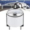 Water Temperature Gauge,52mm/2in Marine Engine Water Temperature Gauge 40 120 ℃ Temp Meter for Boat RV(White Dial Silve)