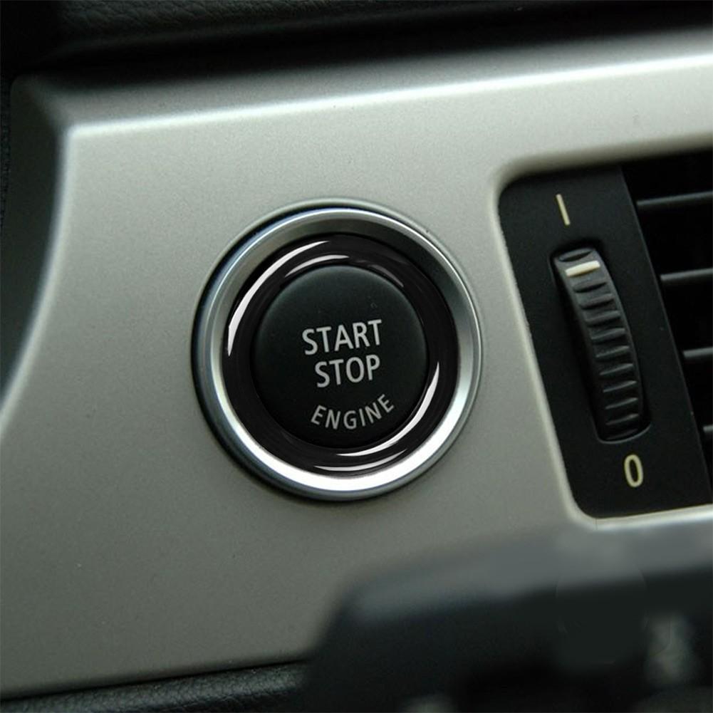 Black 1x One-button Start Nterior Door Accessories High Quality