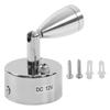 12V 3W LED Small Spotlight Warm White Swivel Reading Lamp Interior Lighting for RV Yacht Camper Trai