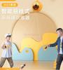 Kinder Hängender Tischtennis-Trainer Indoor Haushalt Fernbedienung Baby Übungs Soldat Ball Selbsttrainingswerkzeug