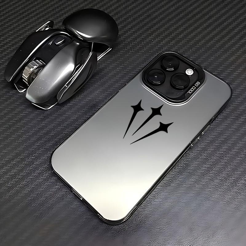 Jednoduchý a stylový vzorovaný kryt na telefon je vhodný pro iPhone 17, 16, 15, 14, 13, 12, 11 Pro/ Max/Plus, odolný proti pádům a nárazům.