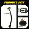 Conversion Wire H11 to H1 Two Harness Headlight Low Adapter Connector Plug