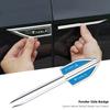 Car Styling Sticker Fender Side Badge Decal Accessories For Model Y Model 3 Model S Model X Cybertruck Roadster SpaceX