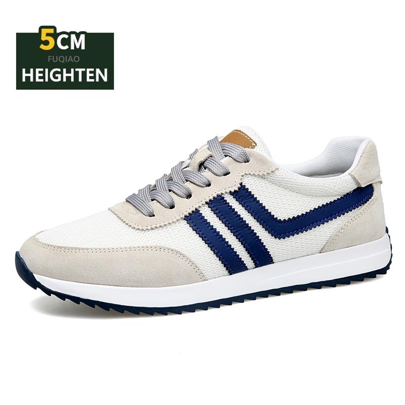 

Унисекс Кроссовки с увеличением высоты на 5 см Летние дышащие сетчатые Повседневные туфли на платформе Легкие удобные тренировочные кроссовки для ходьбы 37