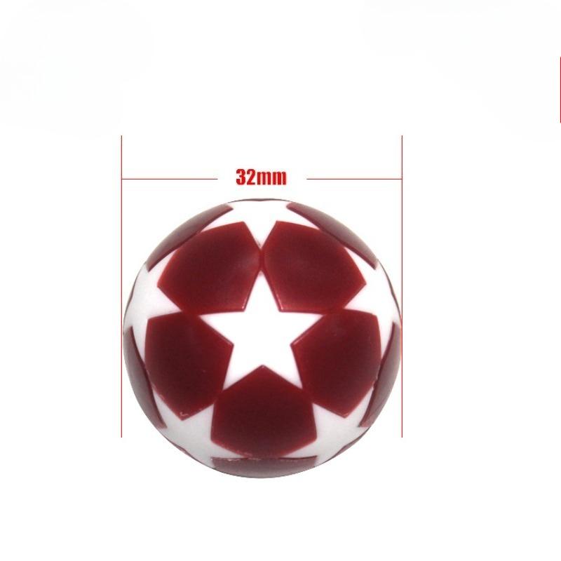 1pc 32mm Eco-Friendly Star Table Football Balls Replacement Soccer Balls for Tabletop Game Accessories