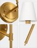 Nordic Wireless RGB Dimmable Ambiance Wall Lamp for Bedroom Sofa Stairs