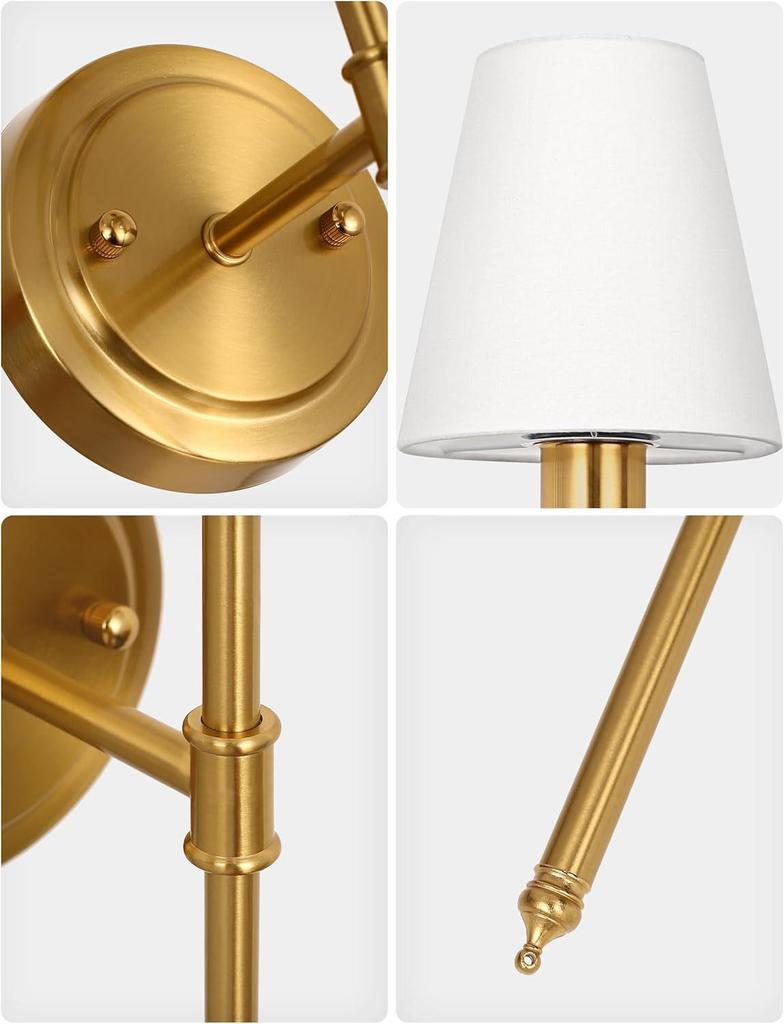 Nordic Wireless RGB Dimmable Ambiance Wall Lamp for Bedroom Sofa Stairs