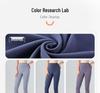 Juyitang High Waist Seamless Nude Yoga Pants - Women's Hip-Lifting Sanded Fitness Leggings