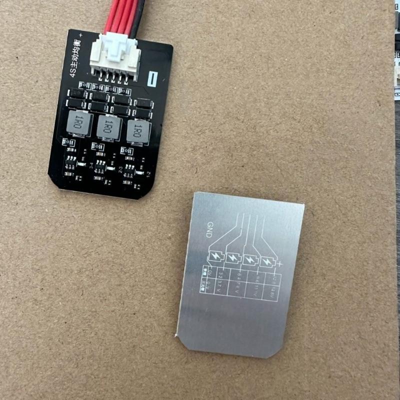 High Current Battery Charging Balancer Board For 12V Lifepo4 Cells Energy Management System