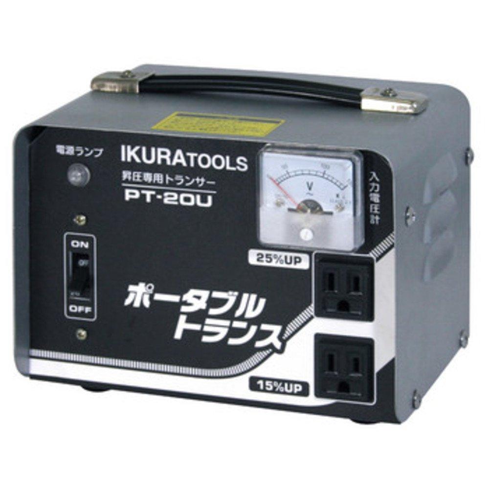 

Ikura Seiki Portable Transformer PT20U (Step-up only, AC100V)