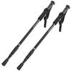 Outdoor Aluminum Alloy Walking Sticks AntiSlip Hiking Climbing Trekking Poles Kit