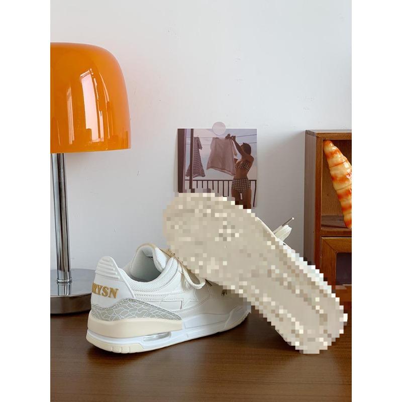 Board shoes women's 2 new autumn versatile sports leisure thick sole heightening air cushion white shoes children