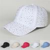 New Trendy Versatile Popular Style Baseball Cap with Rhinestones, High Top and Hard Top