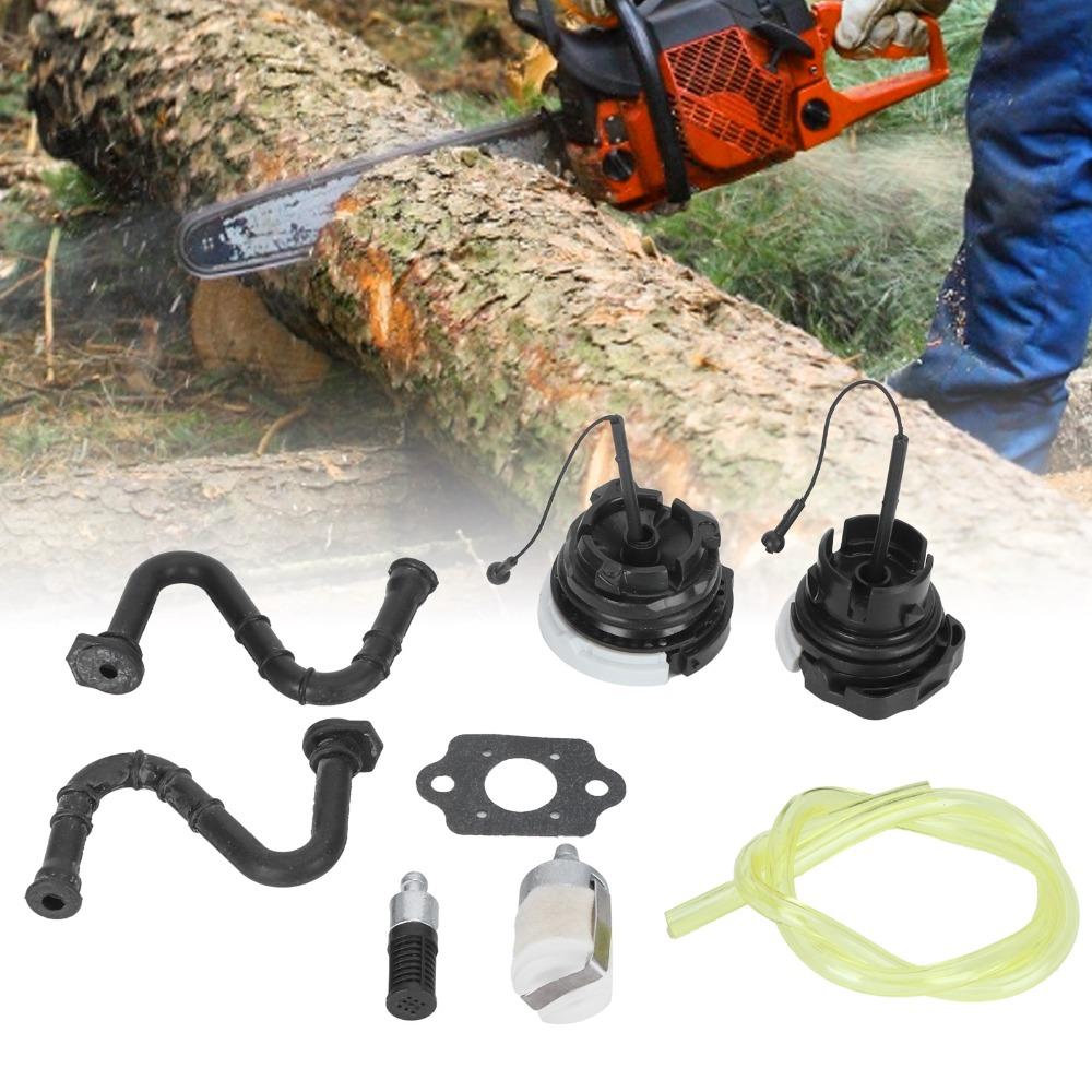 Compact Fuel Oil Cap ABS Vent Hose Filter Kit Durable Oil Filler Cap for STIHL MS261 MS271 MS291