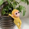 Monkey Container Accessories Resin Decors Monkey Sculpture Planter Pots Hangers for Plant Lover and Children