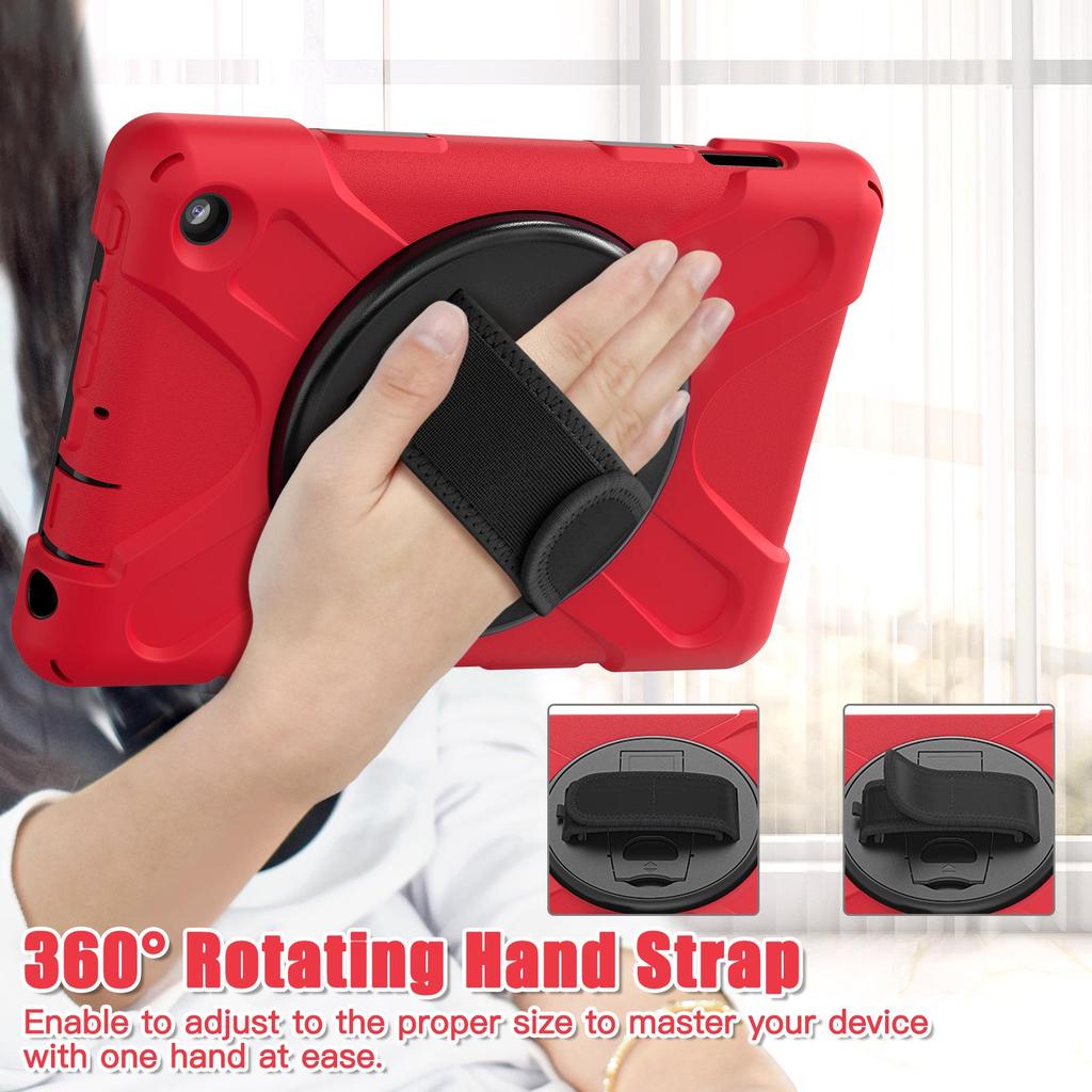 Kindle Fire 7 (2022) Tablet Hava Yastıklı Düşme Önleyici Koruyucu Kılıf