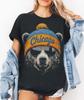 Chicago Football Retro TShirt The Bear Wearing Sunglasses  Fan Clothing TShirt Mens and Womens Printed TShirt