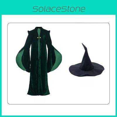 Harry Potter Cosplay Costume For Stage Performance With Velvet Fabric For Adults