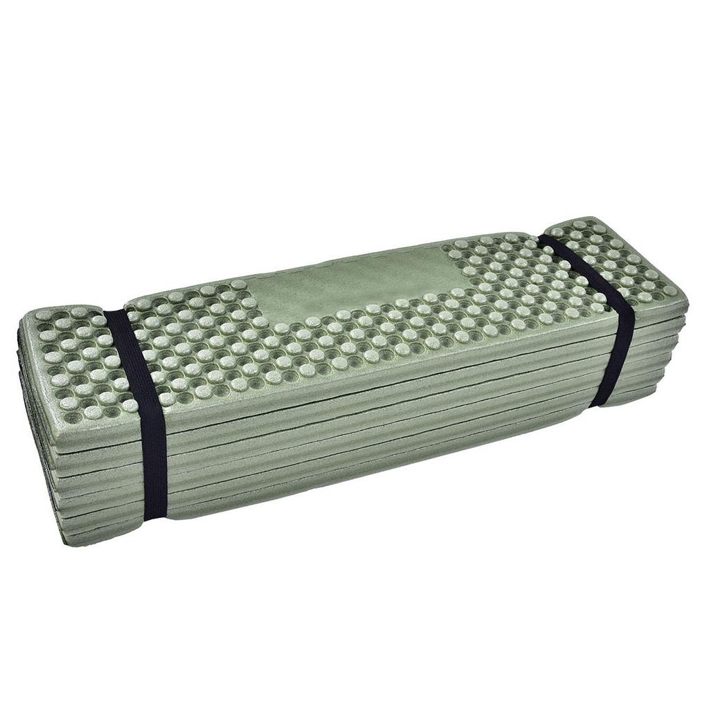 Outdoor Foam Camping Mat Folding Beach Tent Sleeping Pad Waterproof Mattress( Army Green)