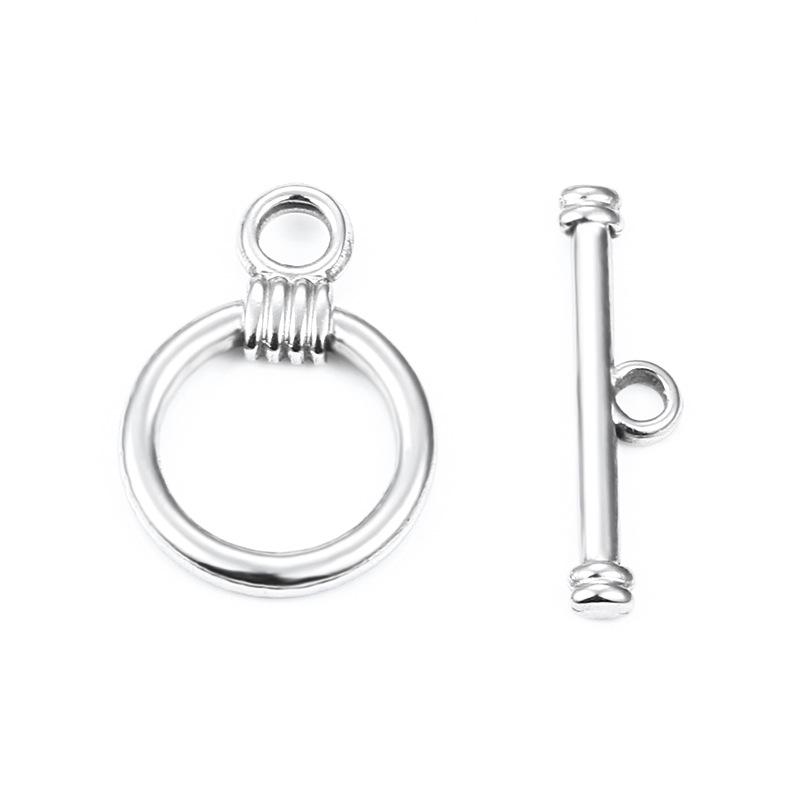 Nahtloser Edelstahl OT Verschluss für Schmuck DIY: Halskette & Armband Verbindungsset