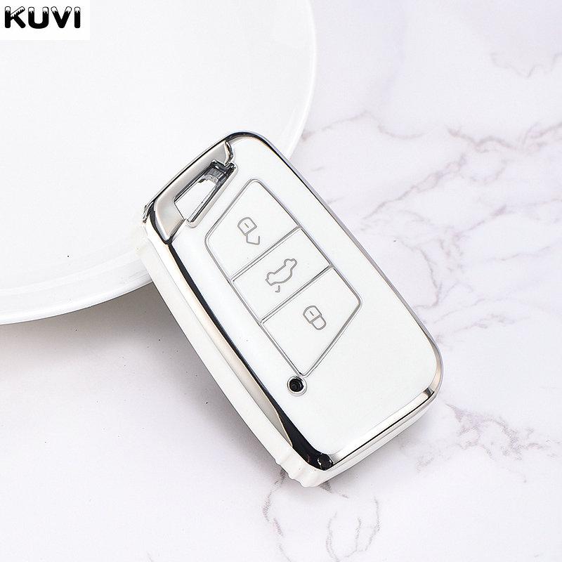

Для VW Volkswagen Magotan Magotan GTE Passat B6 B7 B8 CC Arteon для Skoda Fabia Superb A7 Kodiaq Чехол для ключа из ТПУ для автомобиля