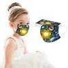 100PCS Children Three-Layer Protective Dust-Proof Cartoon Print Disposable Mask
