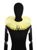 Aristocratic Literary Fake Ruff Collar - Colorful Retro Exaggerated Portrait Prop