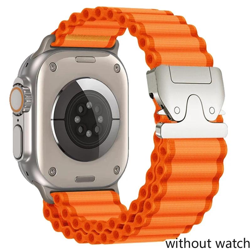 Nylonarmband für Apple Watch Armband Ultra 2 49mm 10 9 8 7 46 45mm 41 44mm Offroad-Sport Armband für IWatch Serie 6 SE