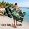 Sporting CP Design Beach Towel Custom Text Large Towel for Beach Vacation