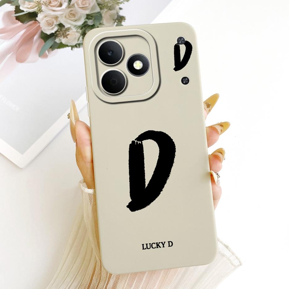 For Realme Note 80 Case RMX5388 Cute Lucky Letters Cover Shockproof Soft TPU Phone Case For Realme Note80 Note 80 4G Fundas Bags