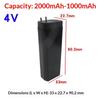 4V Lead Acid Battery 350-2100Mah Rechargeable Storage Batteries Led Lamp Headlights Flashlights Electric Mosquito Swatter