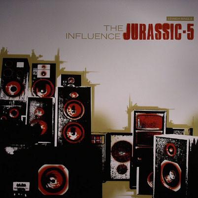 

12-дюймовая пластинка JURASSIC 5 Influence UPA31171 UP ABOVE 2007 US Японская клубная танцевальная Б/У