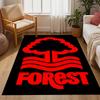Tree Forest Logo Area Rug Perfect for Decorate room Outdoor Bedrooms Foyer Antislip Carpet Decorate Offices