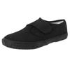 Dek Kids Unisex Junior Touch Fastening Black Canvas Plimsolls