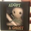 Spooky Card Box Gift Plush Felt Ghost Realistic Create Atmosphere Halloween Themed Decorative Gift Box