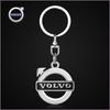 3D Metal Car Badge Keychain Zinc Alloy Keyrings Auto Accessories for Volvo R Design T6 AWD C30 C40 C50 C70 S40 S60 S70 S80 S90 V40