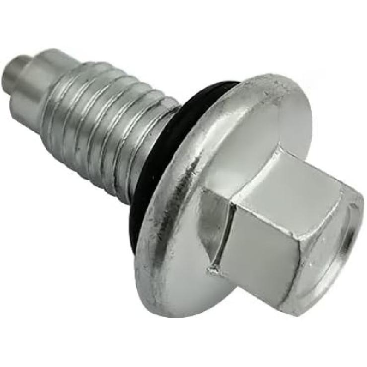 Magnetic Oil Drain Plug Fit for Chevy Silverado Express Malibu GMC Sierra Savana for Cadillac Escalade DTS CTS for Buick Enclave LaCrosse, Replace