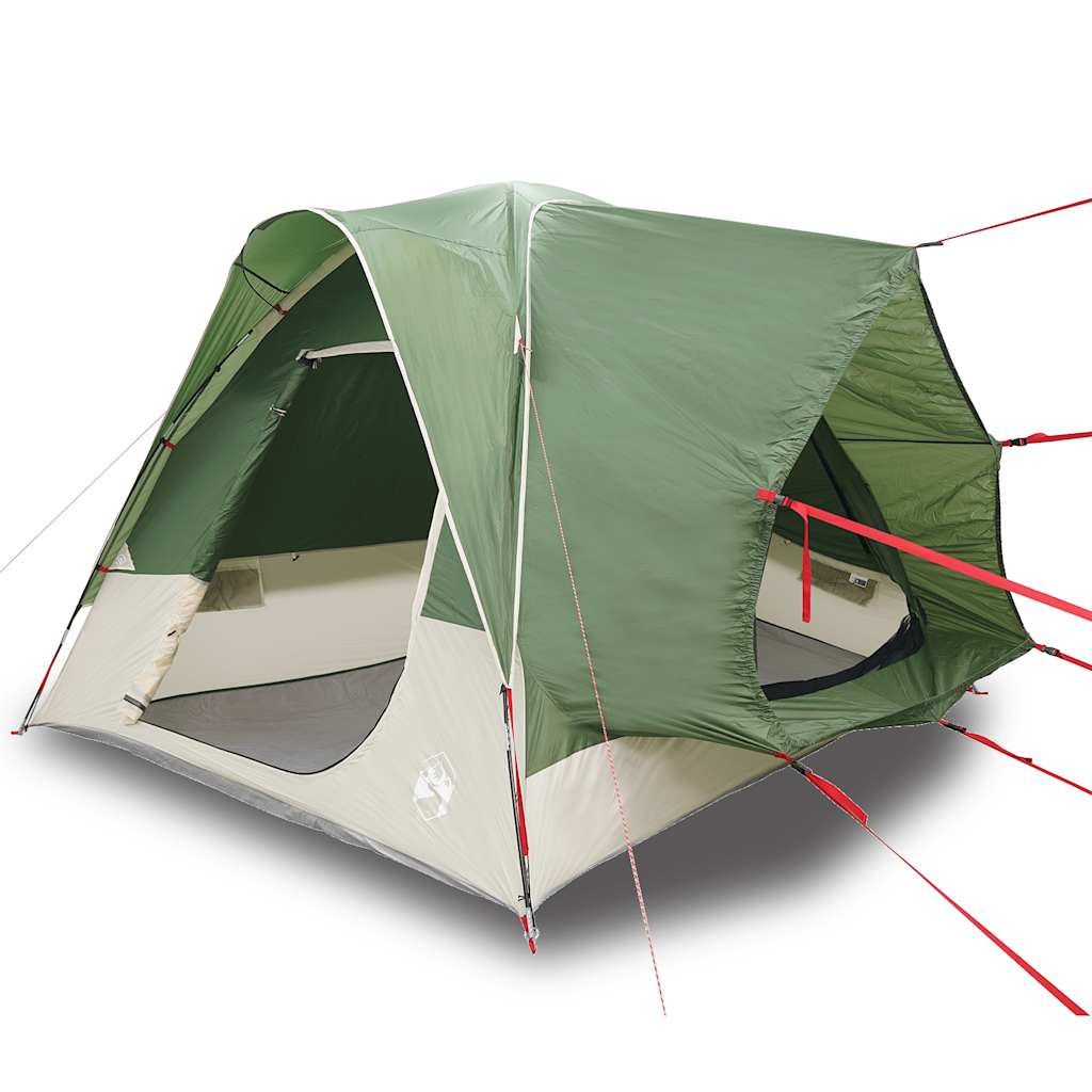 Vidaxl Car Awning, 4-Person, Green, Waterproof