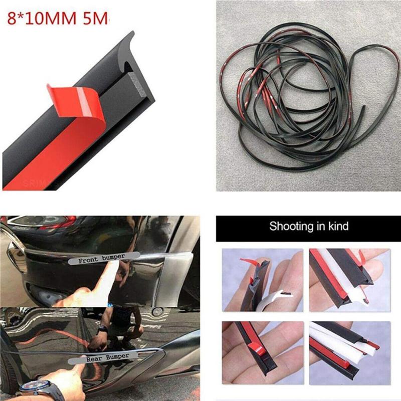 Universal Self Adhesive Auto Rubber Weather Draft Seal Strip Windshield Sealing Strip Soundproof