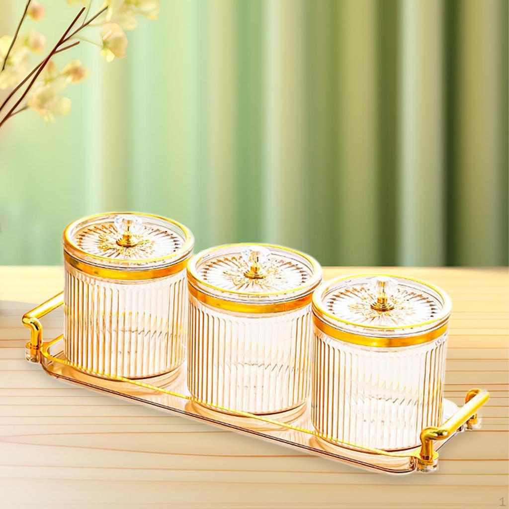 Dried Fruit Serving Dish with Lid for Snacks And Treats Storage