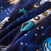 Space Rocket Pattern Mattress Three-Piece Digital Printing Mattress Bedding Set Adult Children