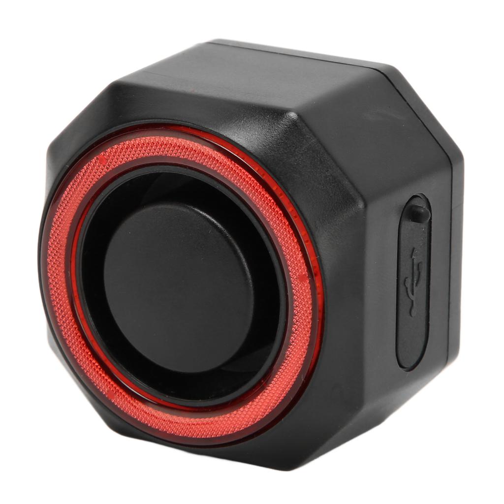 Alert Bike Taillight Prevent Theft Auto On Off IPX5 Waterproof USB Rechargeable Smart Bike