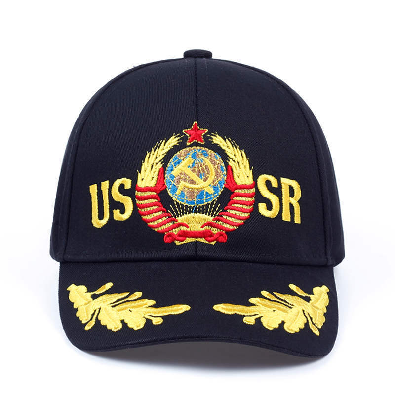 CCCP UdSSR Baseballkappe Baumwolle Russisches Nationalwappen Stickerei Snapback Kappen Für Männer Frauen Unisex Verstellbar Outdoor Schirmmütze