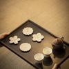 Flower Pattern Incense Stick Holder Incense Burner Stick Holder Line Plate Sandalwood Coil Base Studios Home Decoration Gift