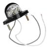 Motorcycle License Plate Light - 12V 6LEDs Reflector, Trailer Truck Lorry License Plate Light