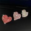 Car Air Conditioning Outlet Perfume Decoration Rhinestone Heart Parfume Diffuser