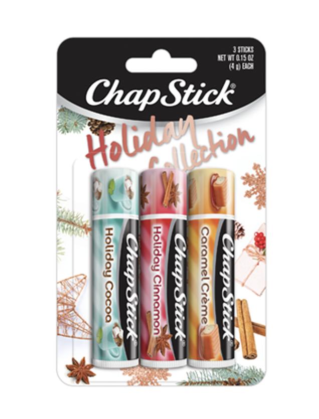 Pomadka nawilżająca do ust świąteczne wypieki ChapStick zestaw 3 sztuki