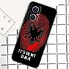 Albanien Albaner Flagge Für OPPO Reno 13 14 12 11 10 Pro 11F 12F 13F 14F 7 8 Lite 8T OPPO Find X5 X6 X8 X9 Pro Hülle