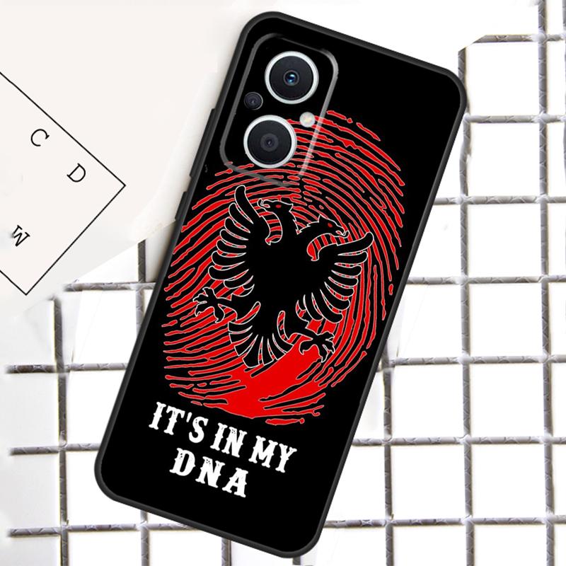 Albanien Albaner Flagge Für OPPO Reno 13 14 12 11 10 Pro 11F 12F 13F 14F 7 8 Lite 8T OPPO Find X5 X6 X8 X9 Pro Hülle
